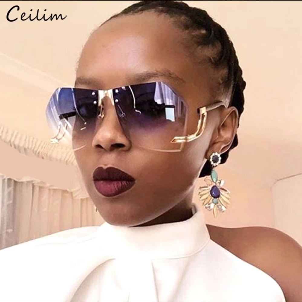 Rimless Sunglasses
